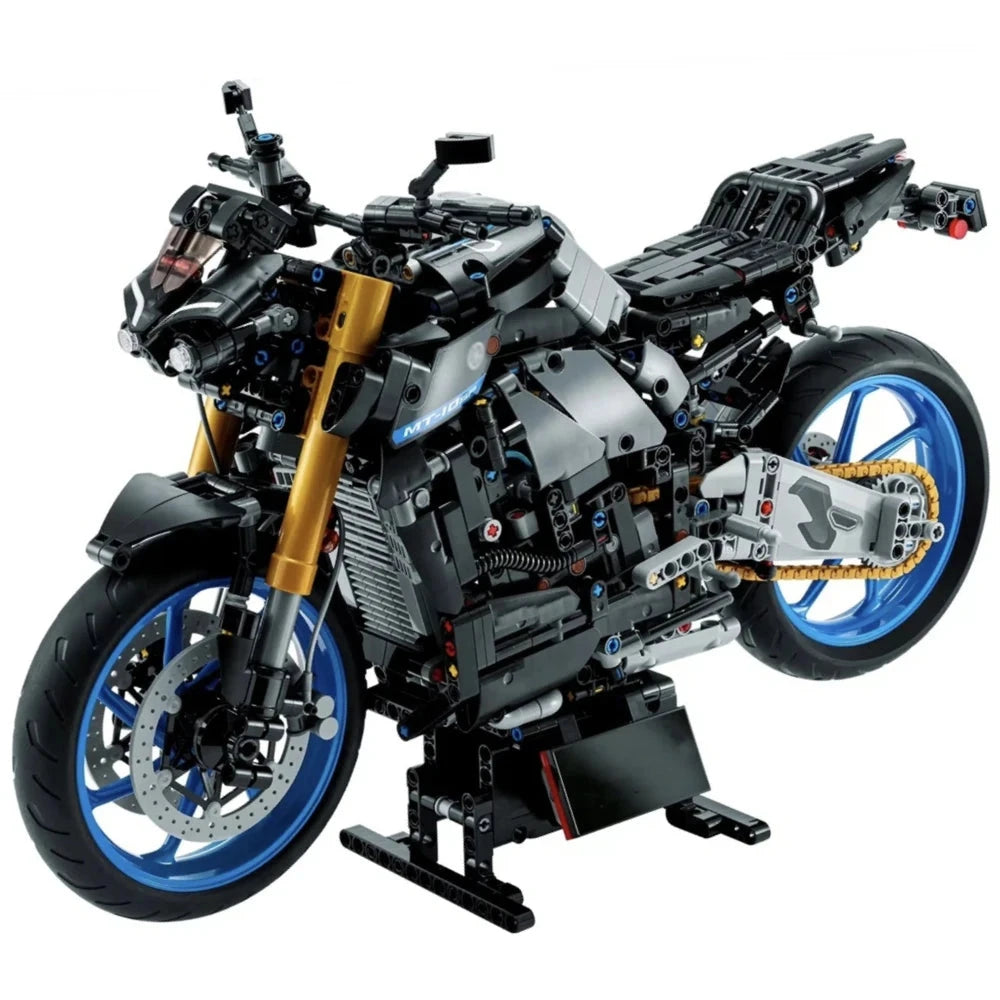 Moto MT-10 SP – Blocos de Construção Avançado, Desafio de Montagem Moto MT-10 SP – Blocos de Construção Avançado, Desafio de Montagem